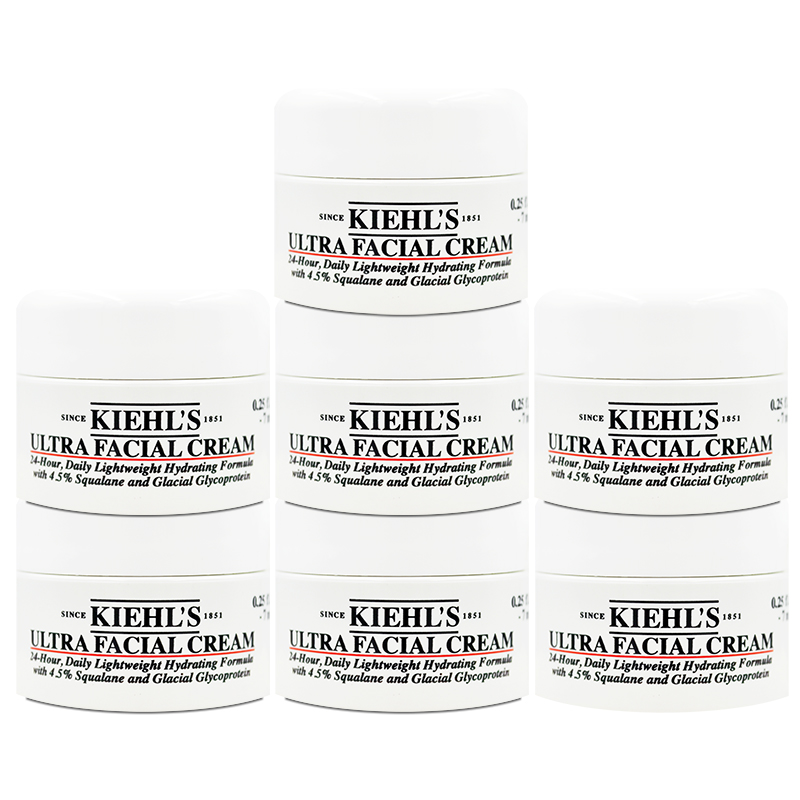 【KIEHLS 契爾氏】冰河醣蛋白舒敏修護保濕霜 7ml*7