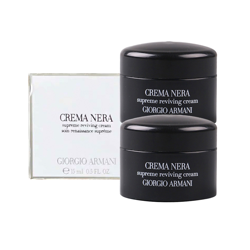 Giorgio Armani 黑曜岩新生奇蹟乳霜 15ml 超值2入組(到期日2026年3月)