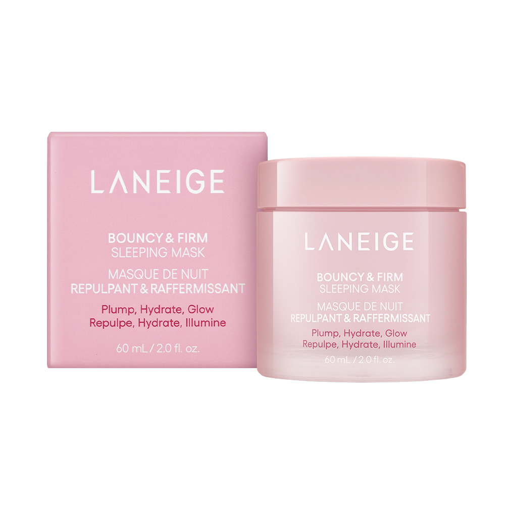 【LANEIGE蘭芝】粉澎潤睡美人晚安面膜 60ml