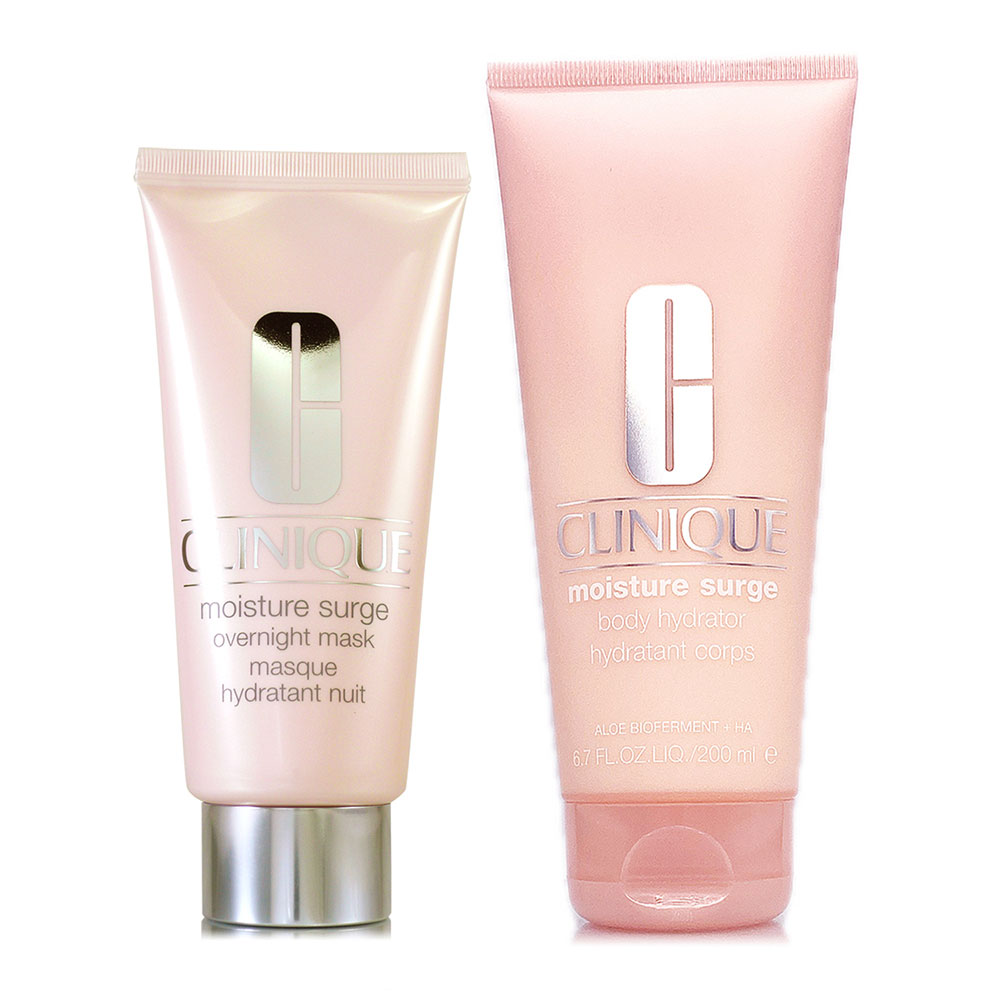 Clinique 倩碧 水磁場深層保濕晚安面膜100ml 贈水磁場長效保濕身體乳200ml (正統公司貨)