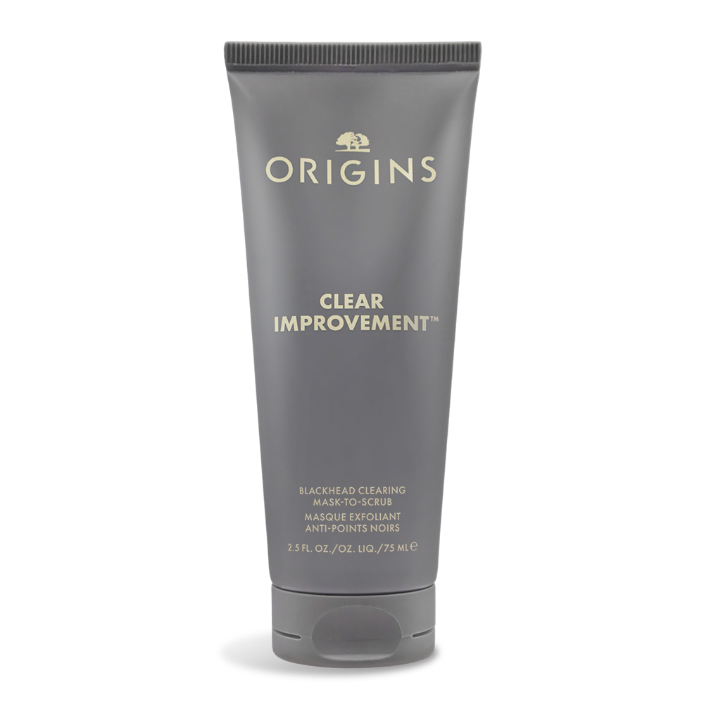 ORIGINS 品木宣言 泥娃娃活性碳極效淨黑頭面膜(75ml)-百貨公司貨