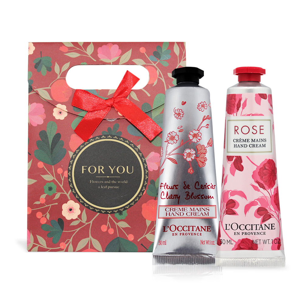 L’OCCITANE 歐舒丹 護手霜禮盒30mlX2-多款任選-國際航空版