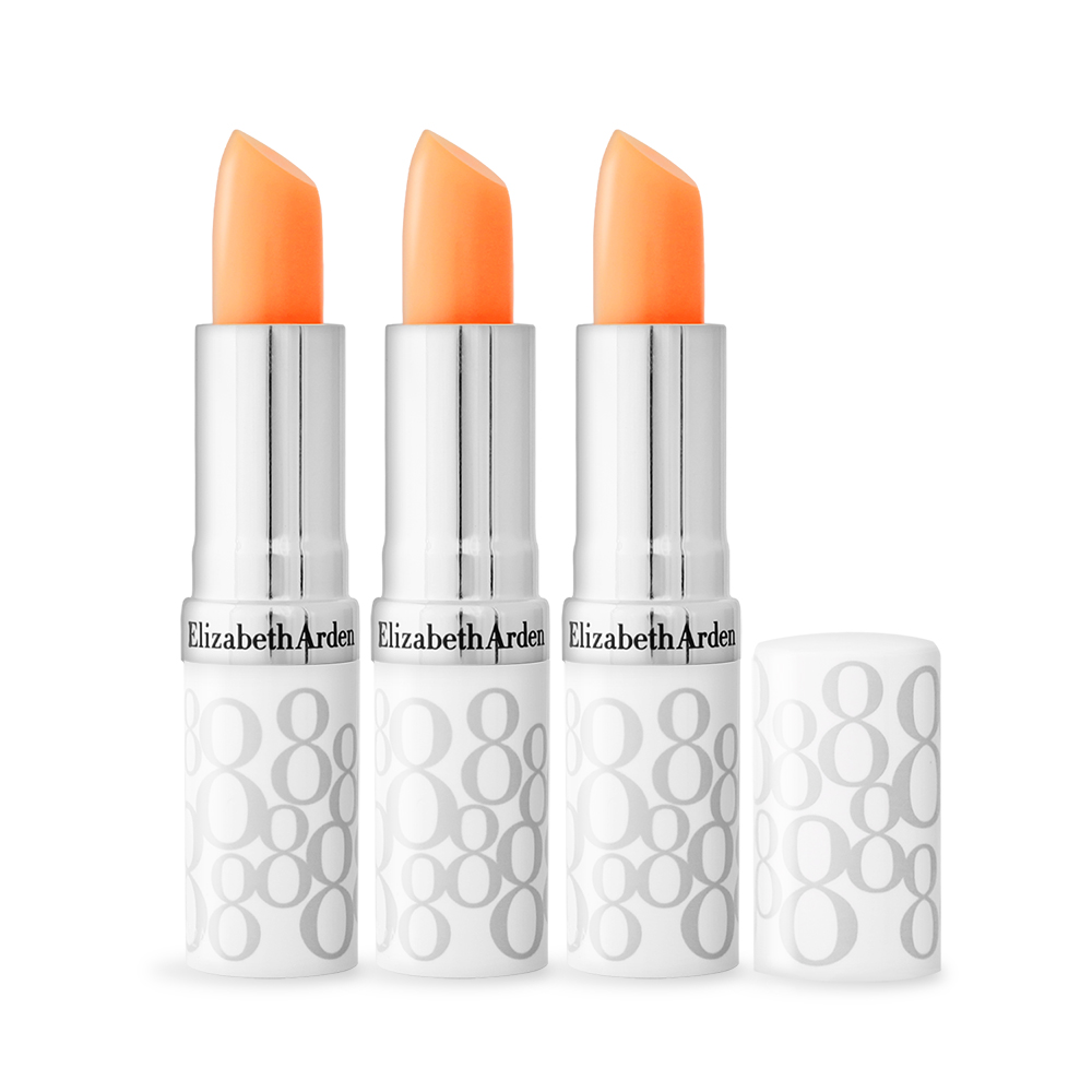 Elizabeth Arden 伊麗莎白雅頓 八小時潤澤護唇膏SPF15(3.7g)X3-百貨公司貨