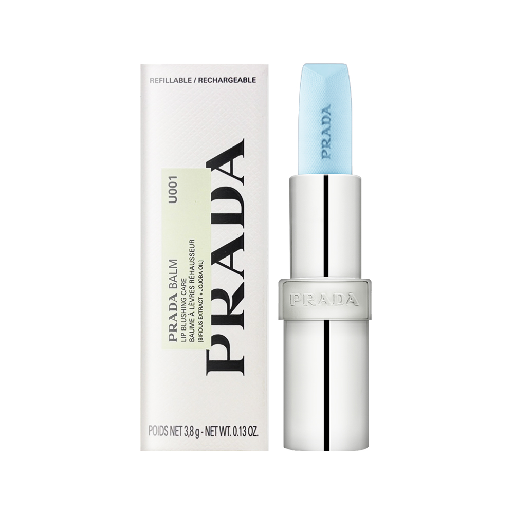 PRADA 普拉達 經典潤唇膏 3.8g #U001 莫測藍