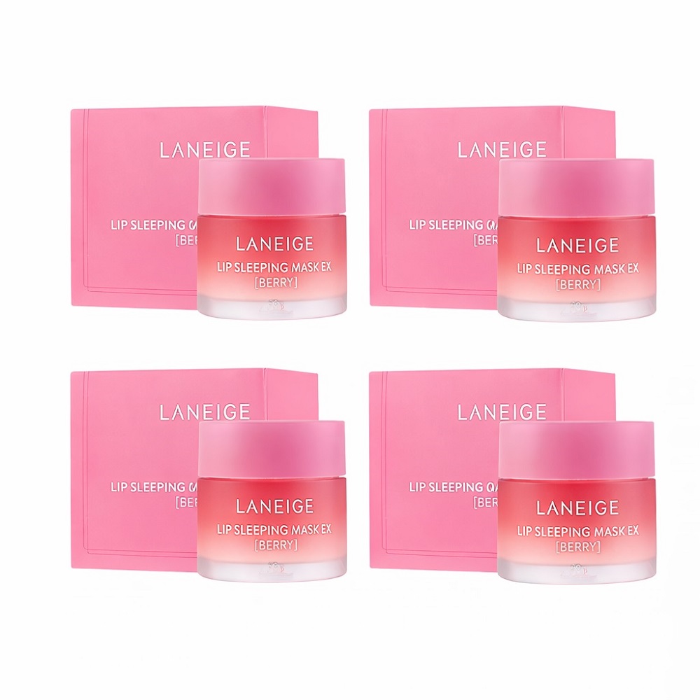 LANEIGE 蘭芝 睡美人極萃滋養晚安唇膜20g 4入  效期: 2026.06