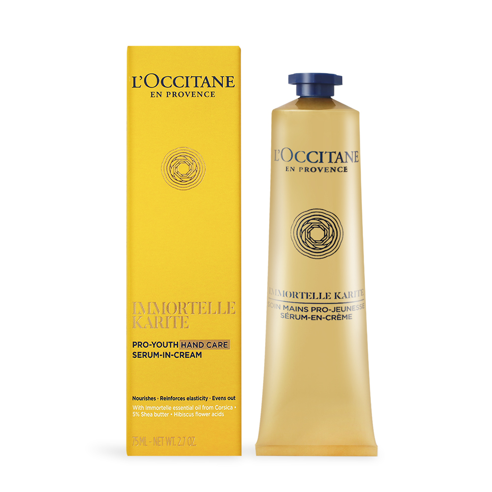 L’OCCITANE 歐舒丹 乳油木蠟菊賦活護手霜(75ml)-百貨公司貨