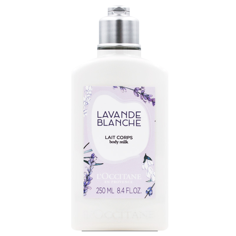 【LOCCITANE 歐舒丹】白薰衣草美體乳 250ml(百貨專櫃貨)