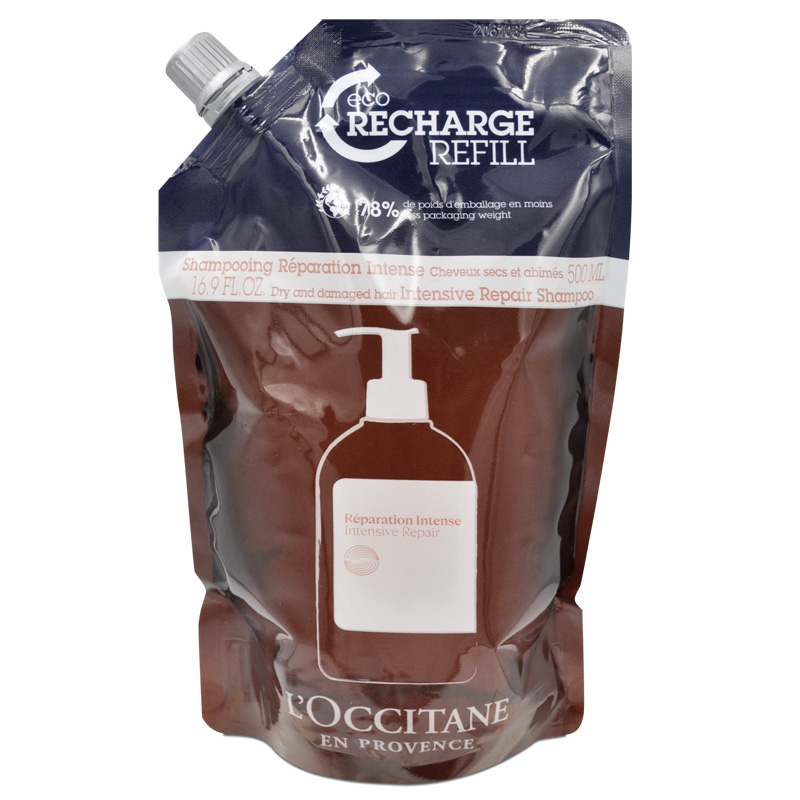 【LOCCITANE 歐舒丹】草本修護洗髮乳補充包 500ml(百貨專櫃貨)