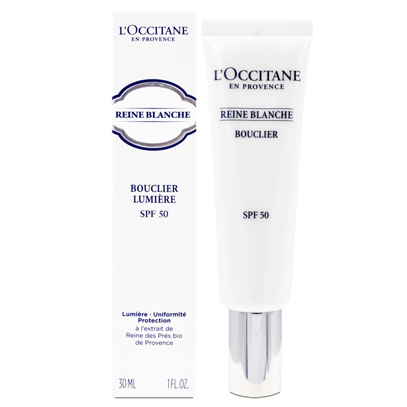【LOCCITANE 歐舒丹】白皇后防護乳SPF50 30ml(百貨專櫃貨)
