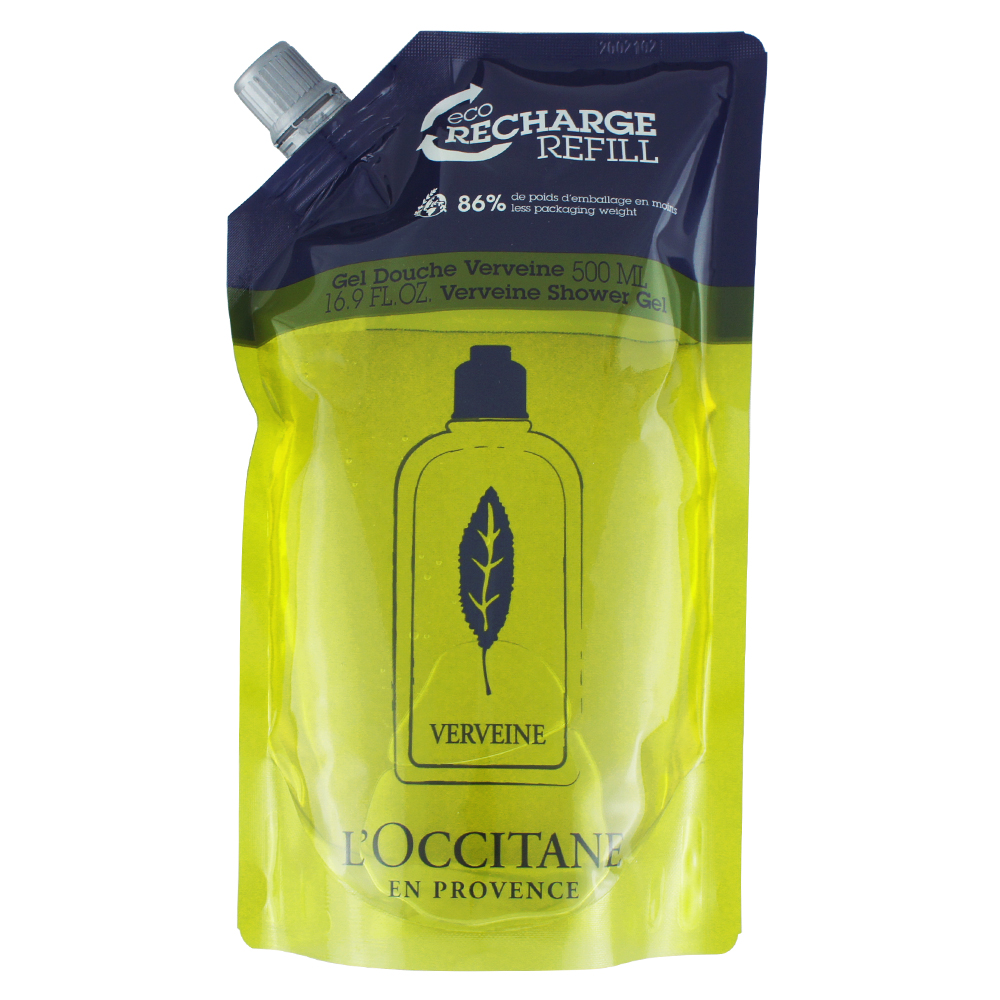 《LOCCITANE 歐舒丹》馬鞭草沐浴膠補充包 500ML