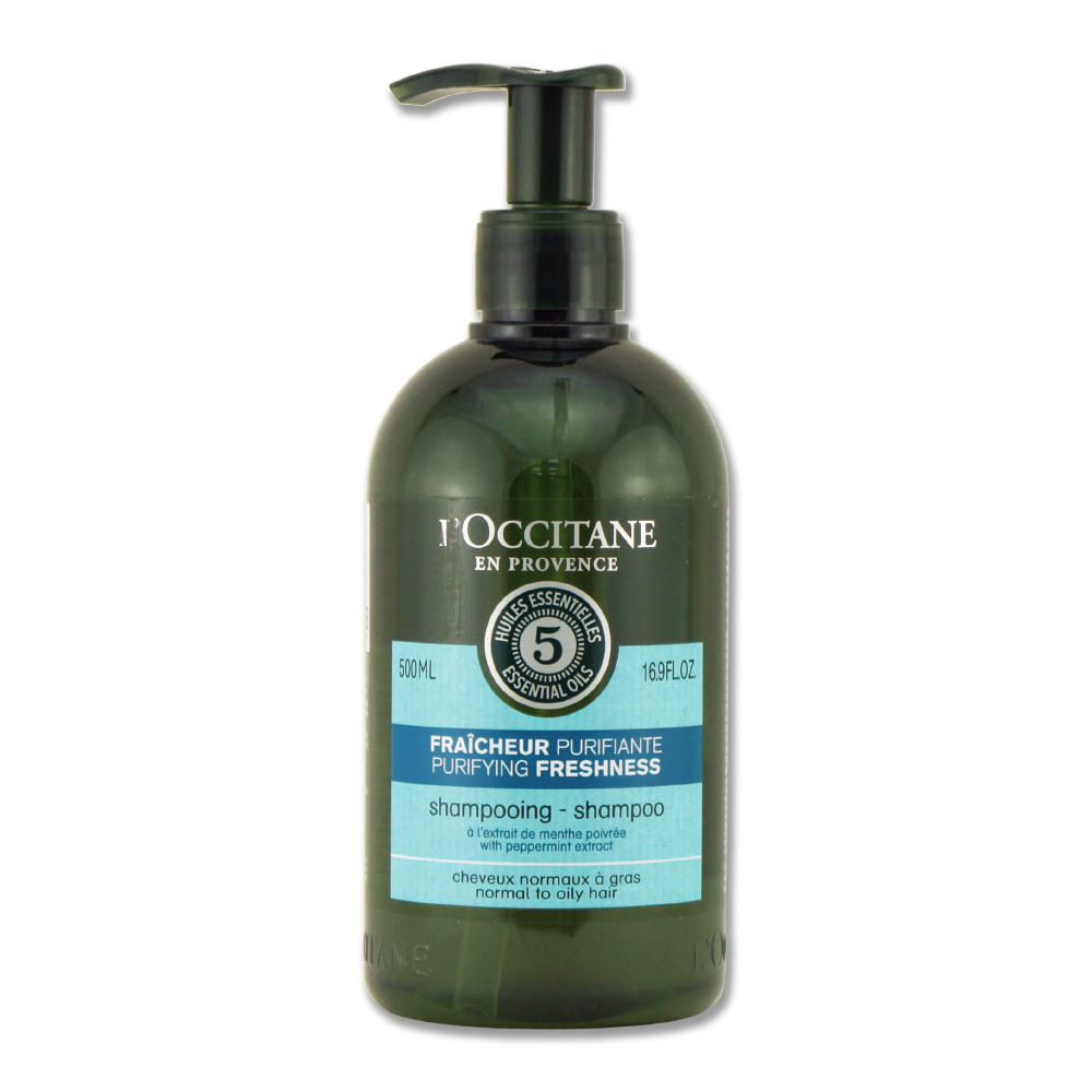 《LOCCITANE 歐舒丹》草本淨涼洗髮乳 500ML