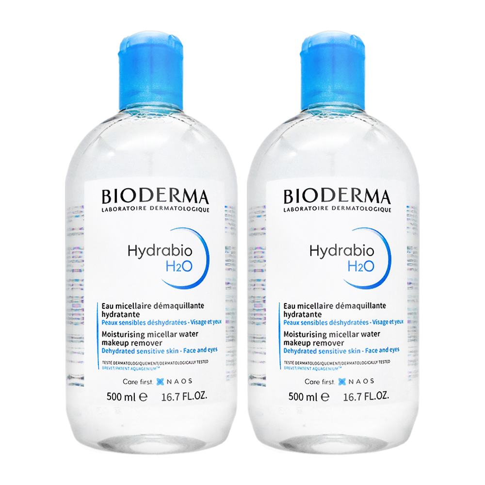 【BIODERMA】保濕水潤潔膚液 500ml 二入組