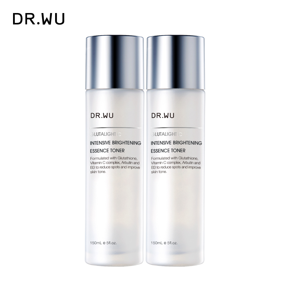 DR.WU 超微C美白精華化妝水150ML(2入組)
