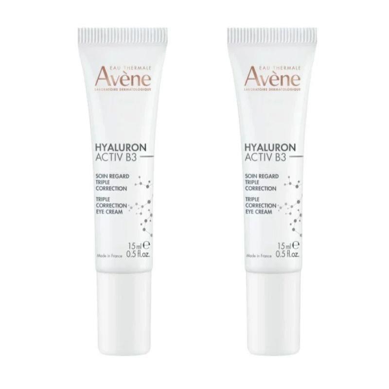 Avene 雅漾 B3彈力撫紋眼霜15ml二入組  期限2026.09