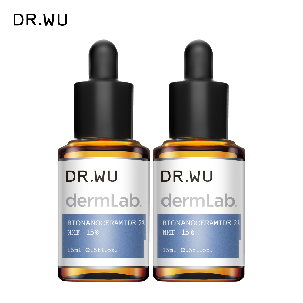 DR.WU 2%神經醯胺保濕精華 15ml 2入組