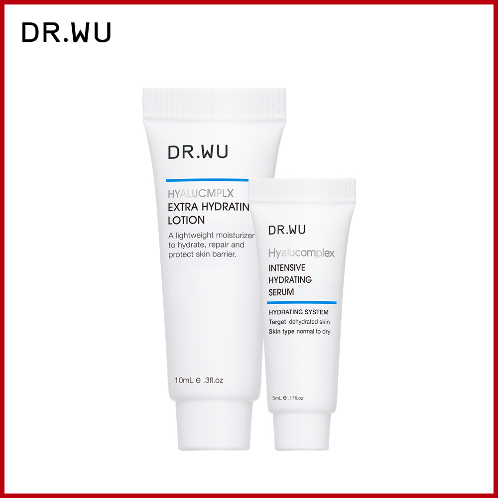 DR.WU 玻尿酸保濕精華2件組(乳+液)