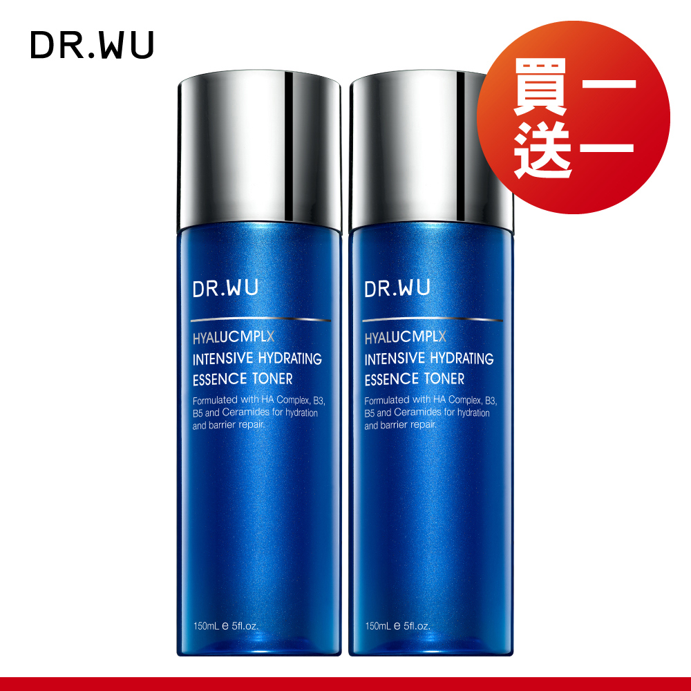 DR.WU 玻尿酸保濕精華化妝水150ML(2入組)