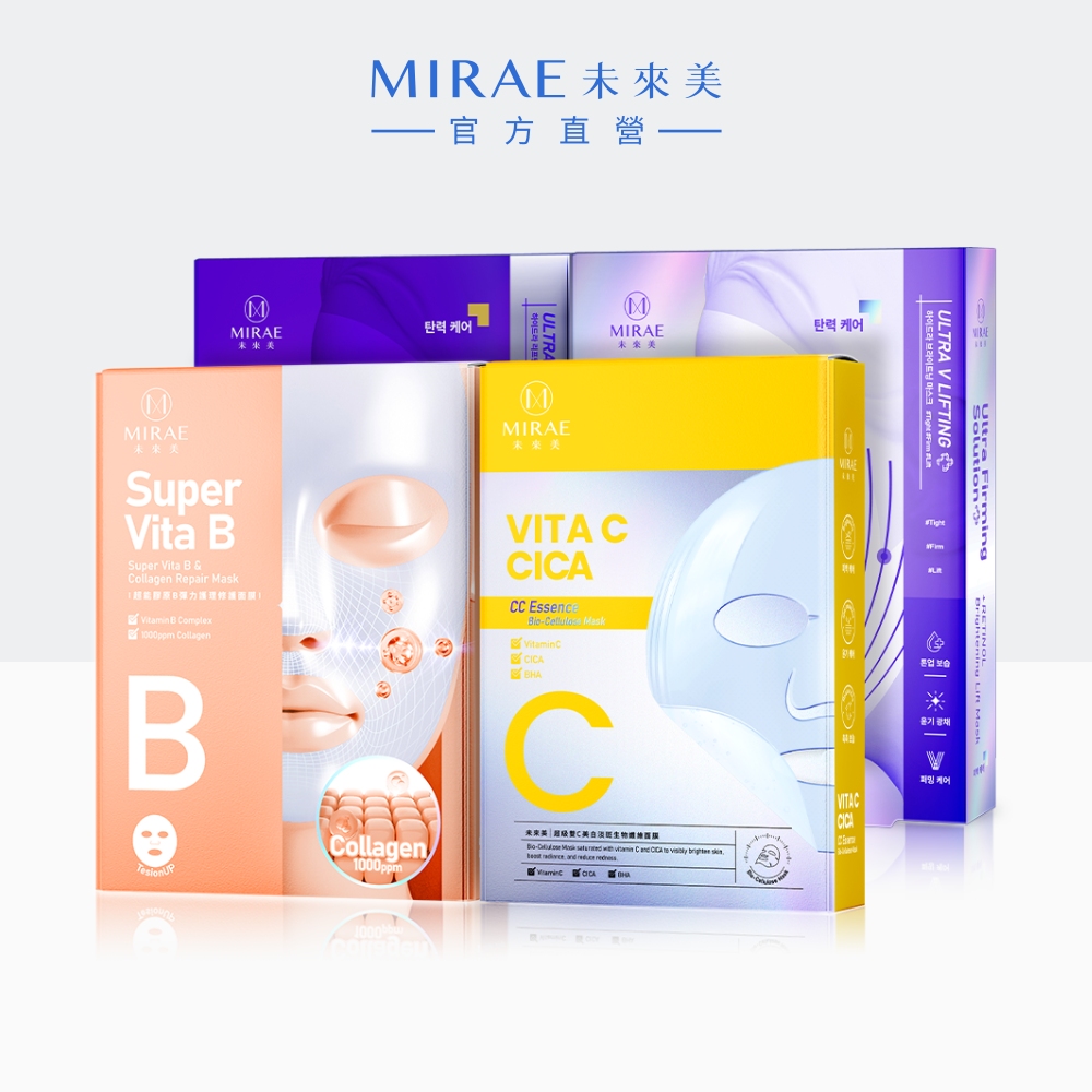 【MIRAE未來美】速效ABC面膜4盒組