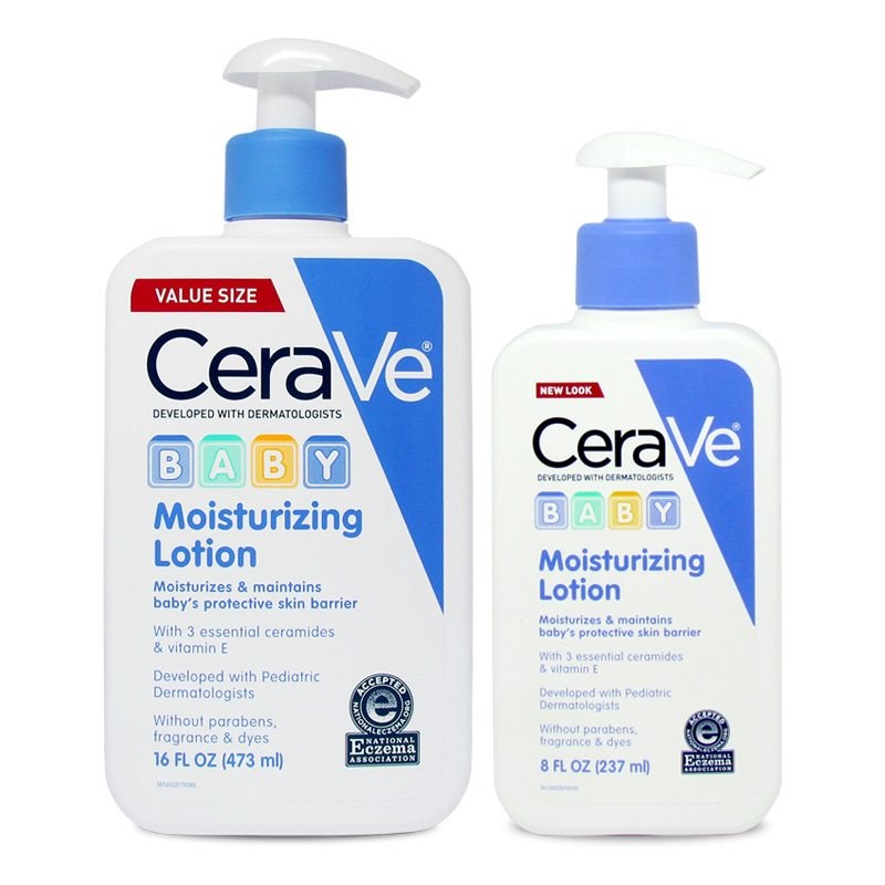 CeraVe Baby 溫和嬰兒保濕乳液 (無香 異敏) 16oz /473 ml 寶寶防護乳液