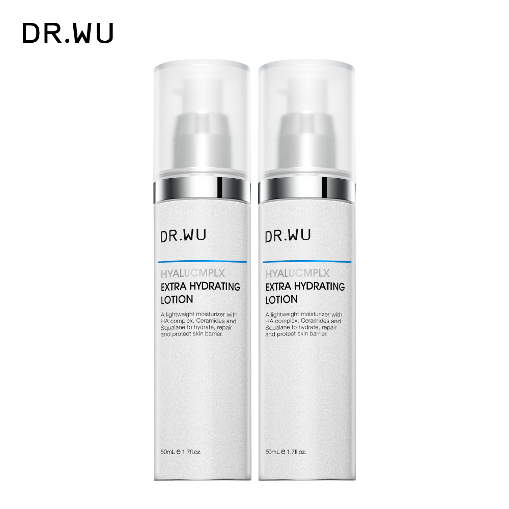 DR.WU 玻尿酸保濕精華乳50ML(2入組)