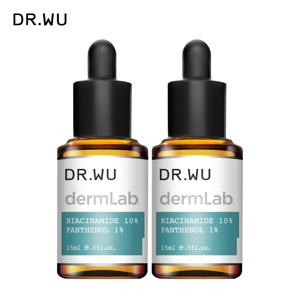 DR.WU 10%菸鹼醯胺B5舒緩精華15ML(2入組)