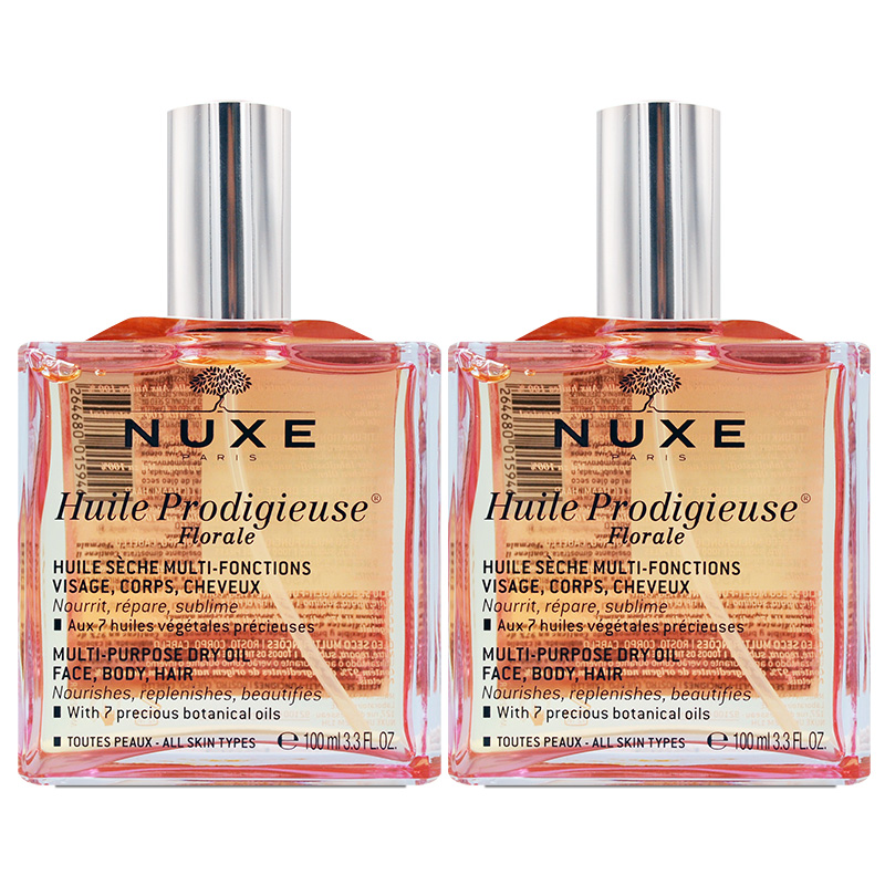 【NUXE 巴黎歐樹】全效花香精華油 100ml*2