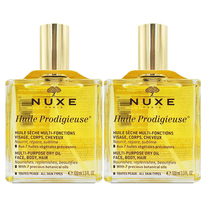 【NUXE 巴黎歐樹】全效晶亮精華油 100ml*2