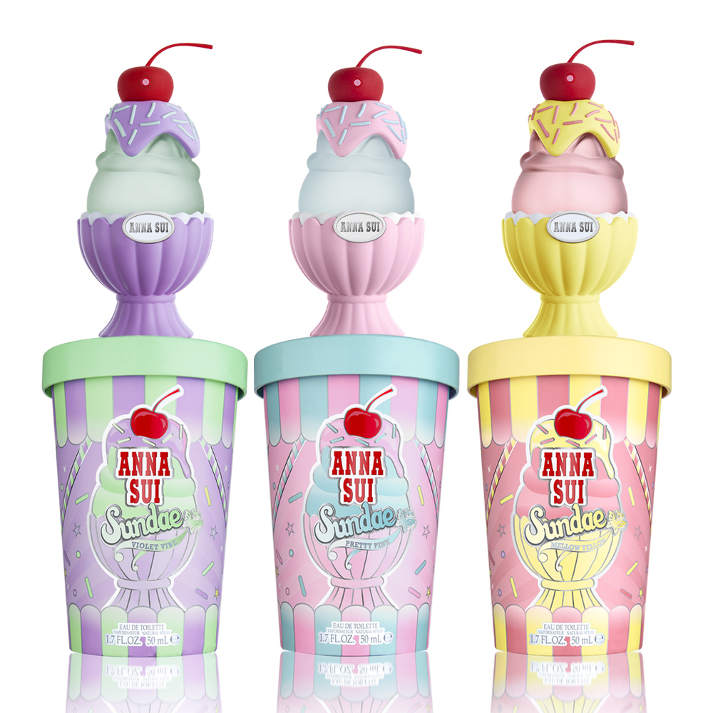 ANNA SUI安娜蘇 SUNDAE果漾聖代系列 淡香水 50ml - 多款任選