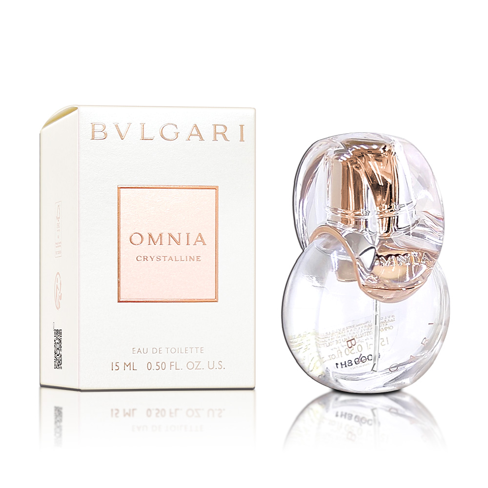 BVLGARI 寶格麗 Omnia Crystalline 晶澈女性淡香水 15ML 噴式小香