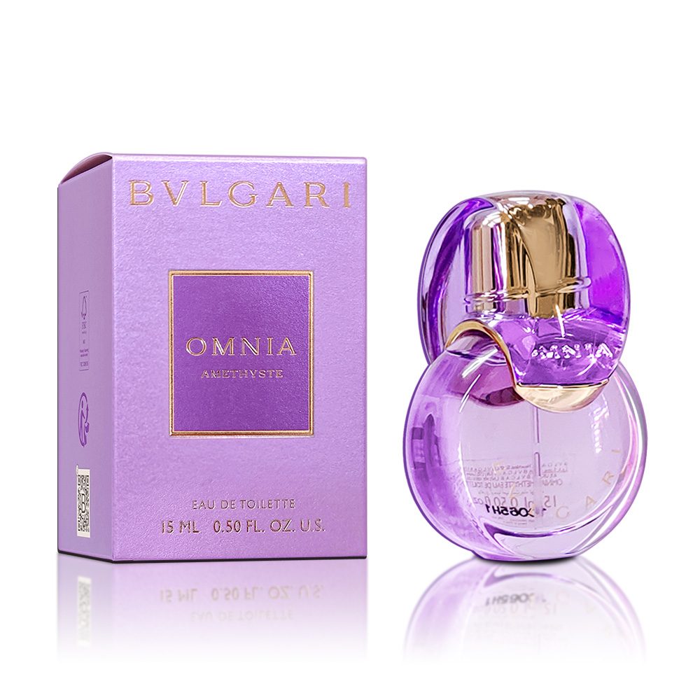 BVLGARI 寶格麗 Omnia Amethyste 紫水晶女性淡香水 15ML 噴式小香 2023新包裝
