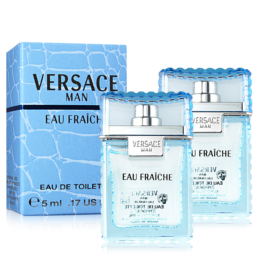 Versace 凡賽斯 雲淡風輕男性淡香水小香(5ml)X2入