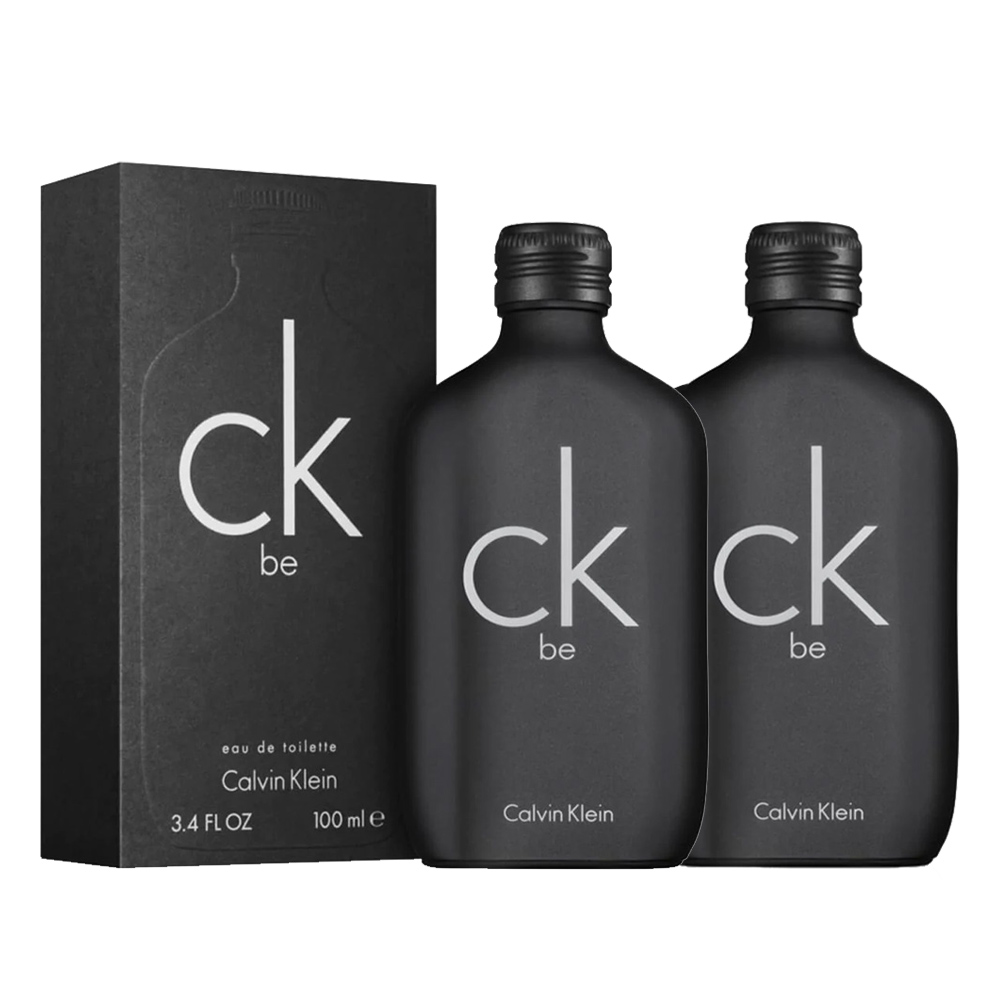 【CALVIN KLEIN 凱文克萊】CK BE中性淡香水100ml X2入組