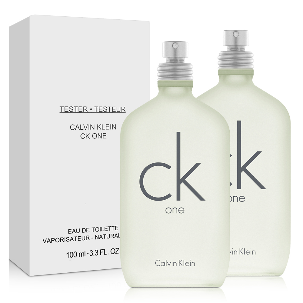 Calvin Klein 凱文克萊 CK One 中性淡香水-Tester(100ml)X2入