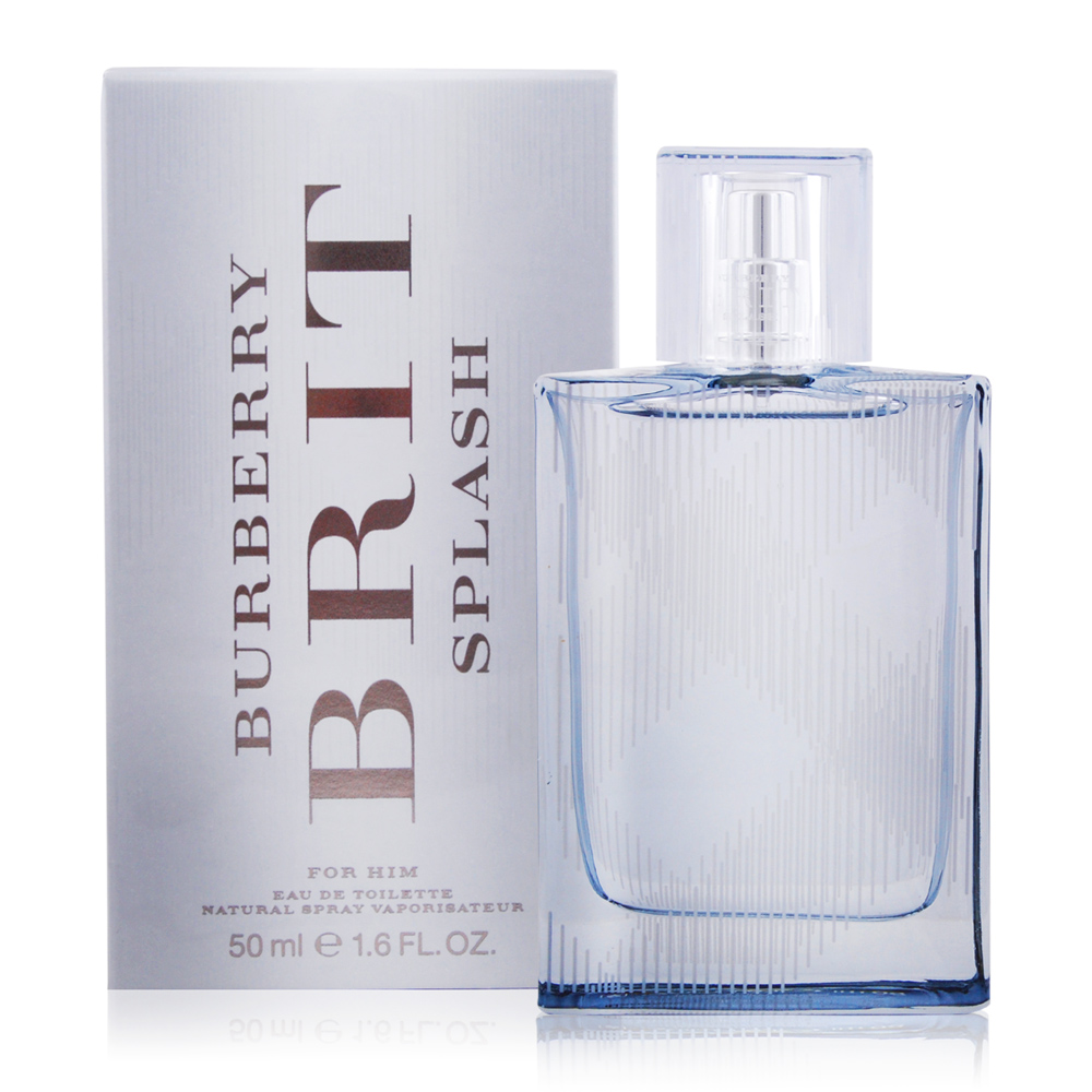 BURBERRY Brit splash海洋風格男性淡香水(50ml) EDT-國際航空版