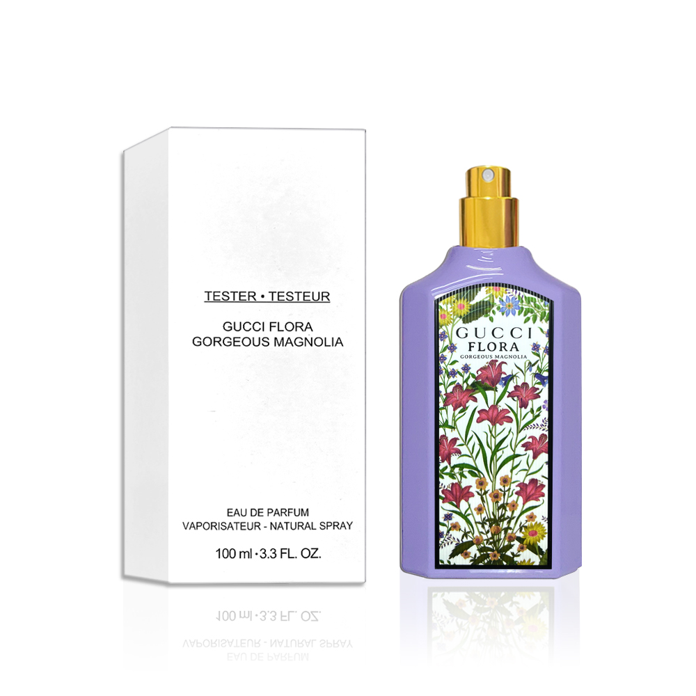 GUCCI 幻夢木蘭花女性淡香精 100ML 無蓋 TESTER 環保包裝