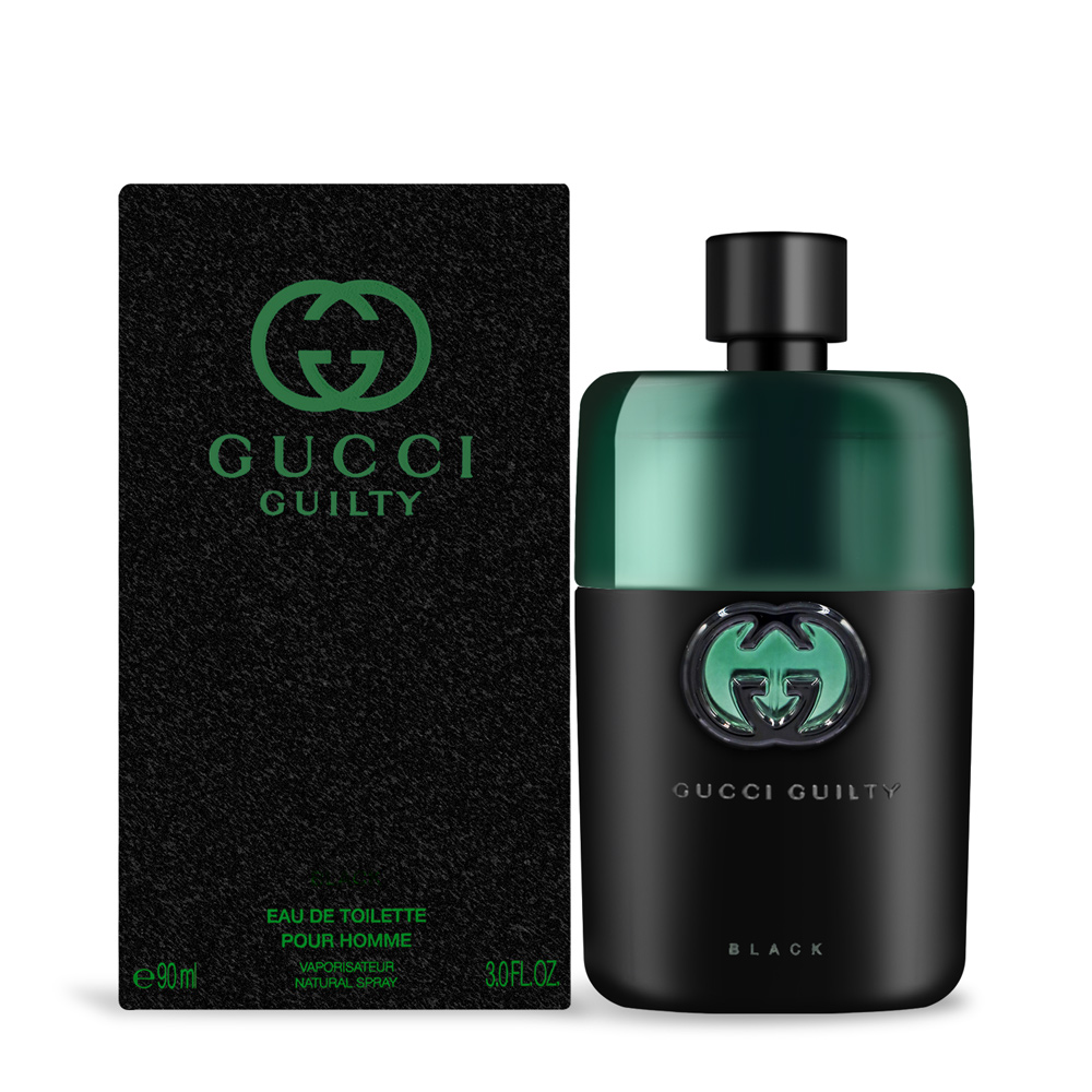 GUCCI Guilty Black 罪愛夜男性淡香水(90ml)