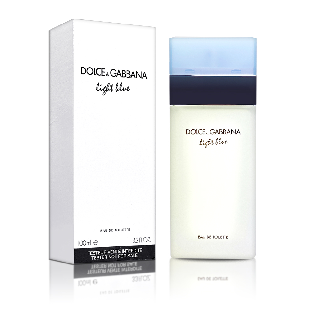 Dolce & Gabbana D&G 淺藍女性淡香水 100ML TESTER 環保包裝