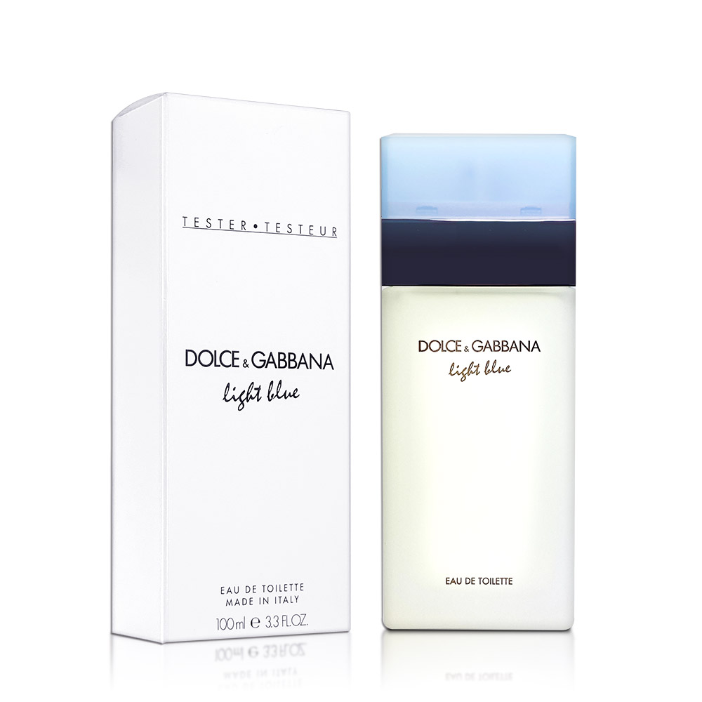 Dolce & Gabbana D&G 淺藍女性淡香水 100ML TESTER 環保包裝