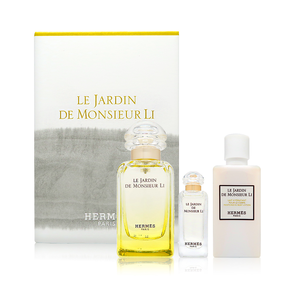 Hermes 愛馬仕 Le Jardin Monsieur Li 李先生的花園禮盒(50ml+7.5ml 淡香水+40ml 身體乳)