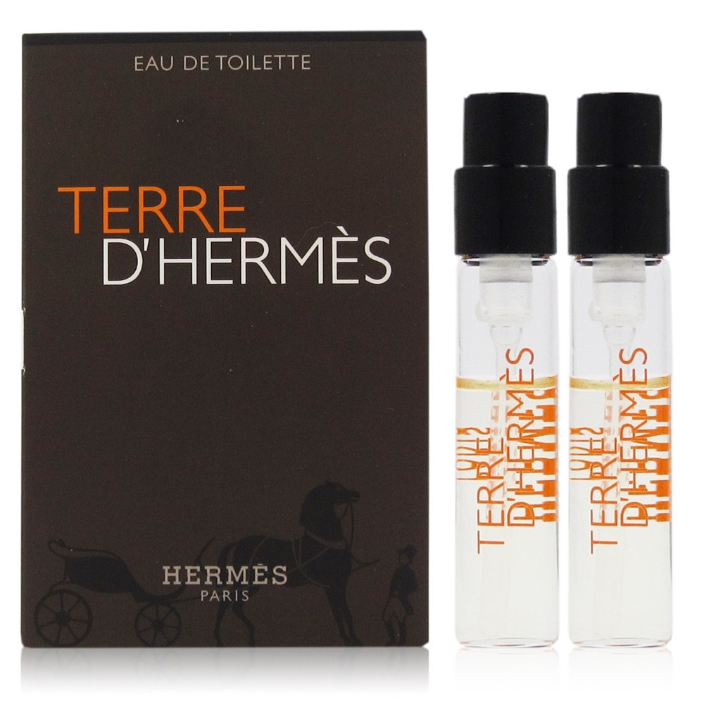 HERMES愛馬仕 大地淡香水 2ml*2入