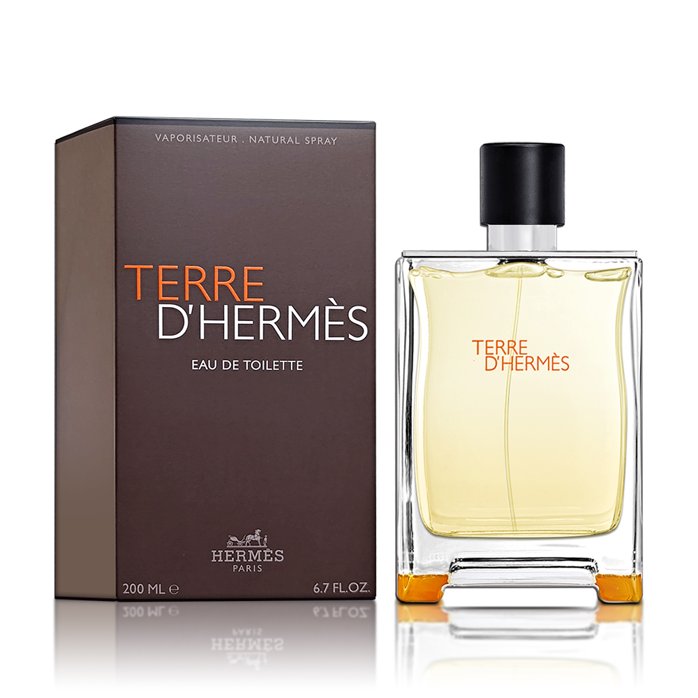 HERMES 愛馬仕 Terre DHermes 大地男性淡香水 200ML 加大版
