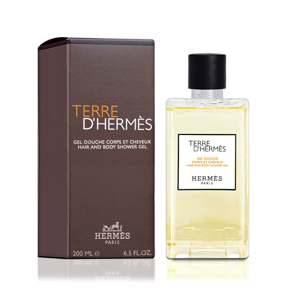 HERMES 愛馬仕 Terre DHermes 大地二合一洗髮沐浴乳 200ML