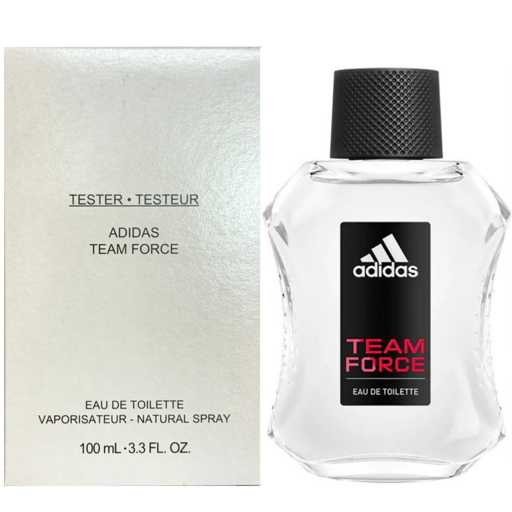 《ADIDAS愛迪達典藏魅力運動男性香水Team Force 100ml(TESTER)