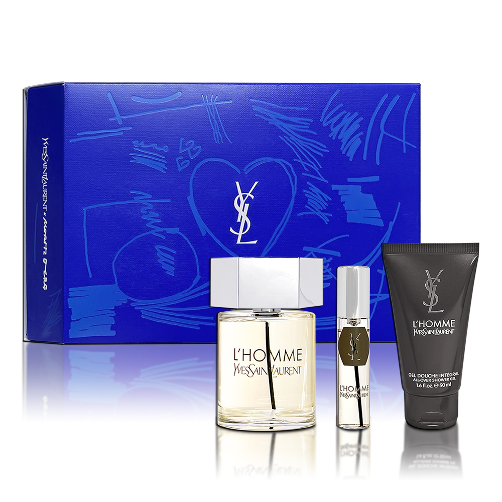 YSL 2024 520 限量天之驕子香氛禮盒(淡香水100ML+10ML+沐浴膠50ML)