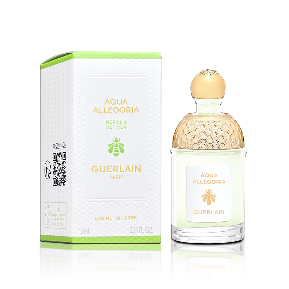 Guerlain 嬌蘭 花草水語 Nerolia Vetiver 琢白巖蘭橙花淡香水 7.5ML 沾式小香