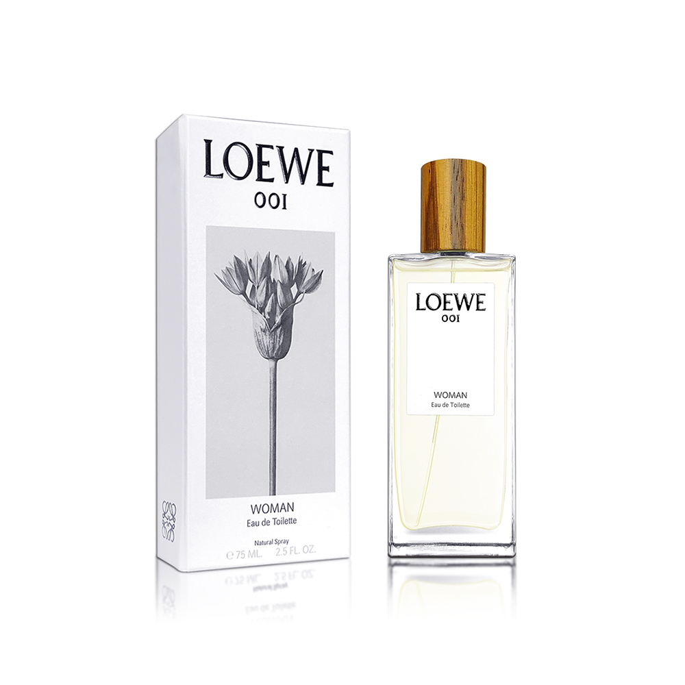 【LOEWE】001 Woman 事後清晨女性淡香水 75ml