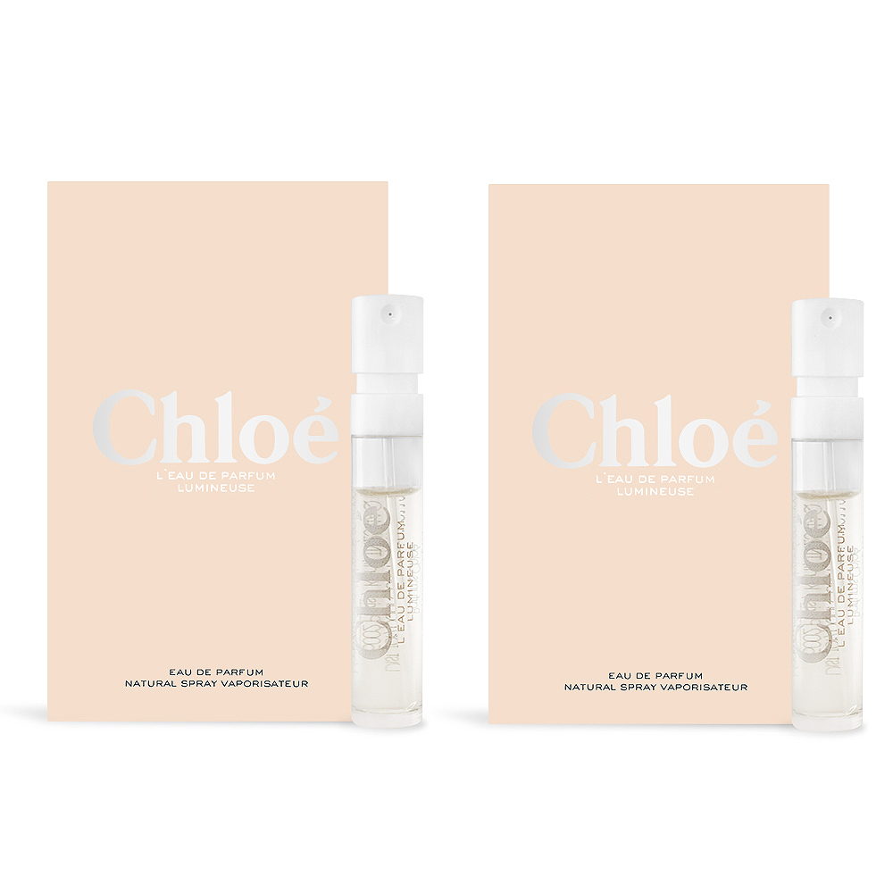 Chloe’ 光蘊玫瑰淡香精針管(1.2ml)X2-隨身香水公司貨