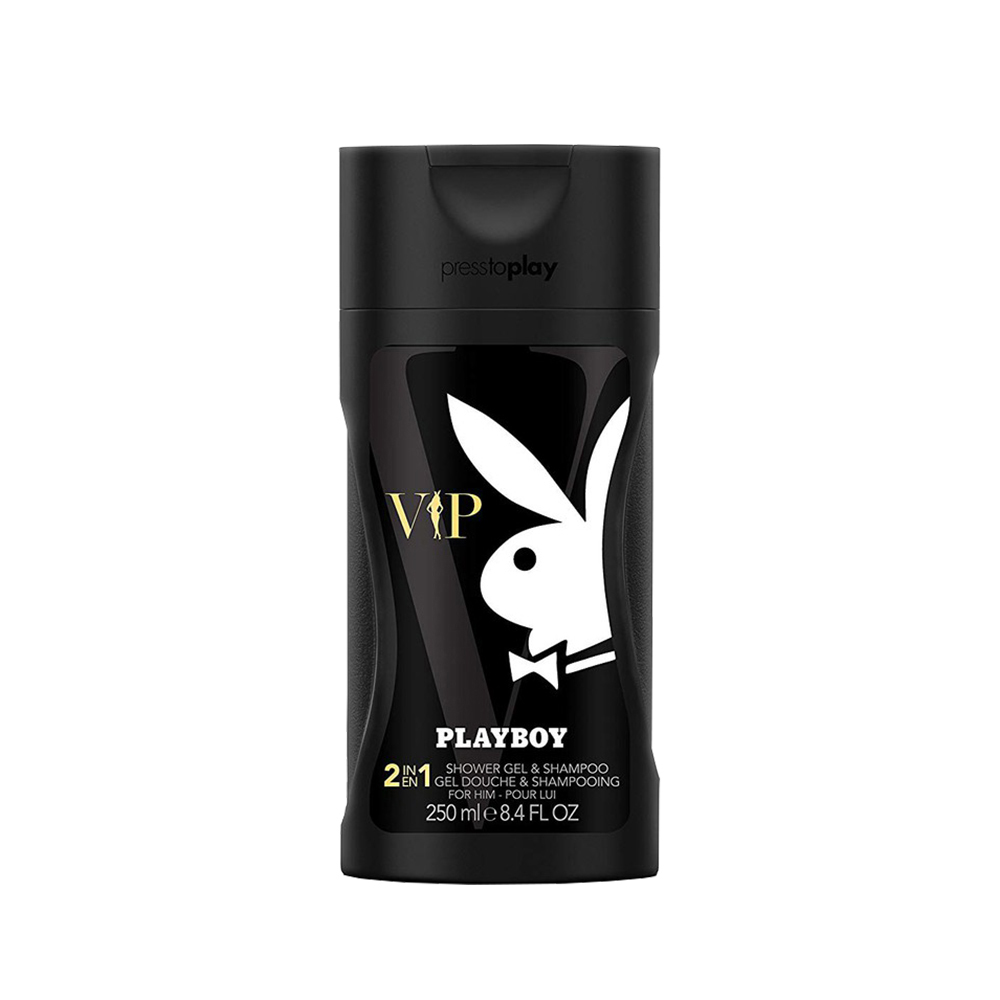 PLAYBOY VIP經典男性保濕香水2合1洗髮沐浴膠 250ml