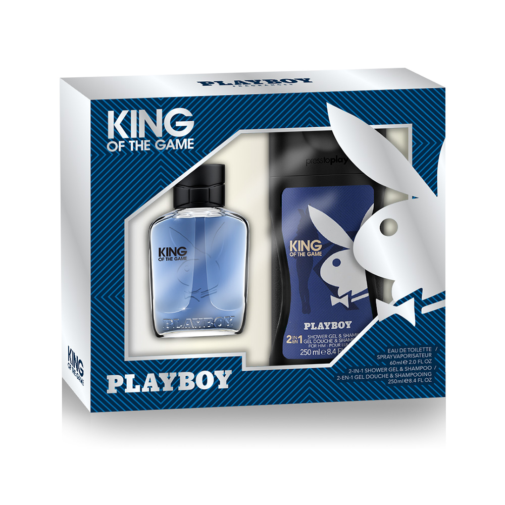 PLAYBOY 國王皇後經典男性淡香水禮盒