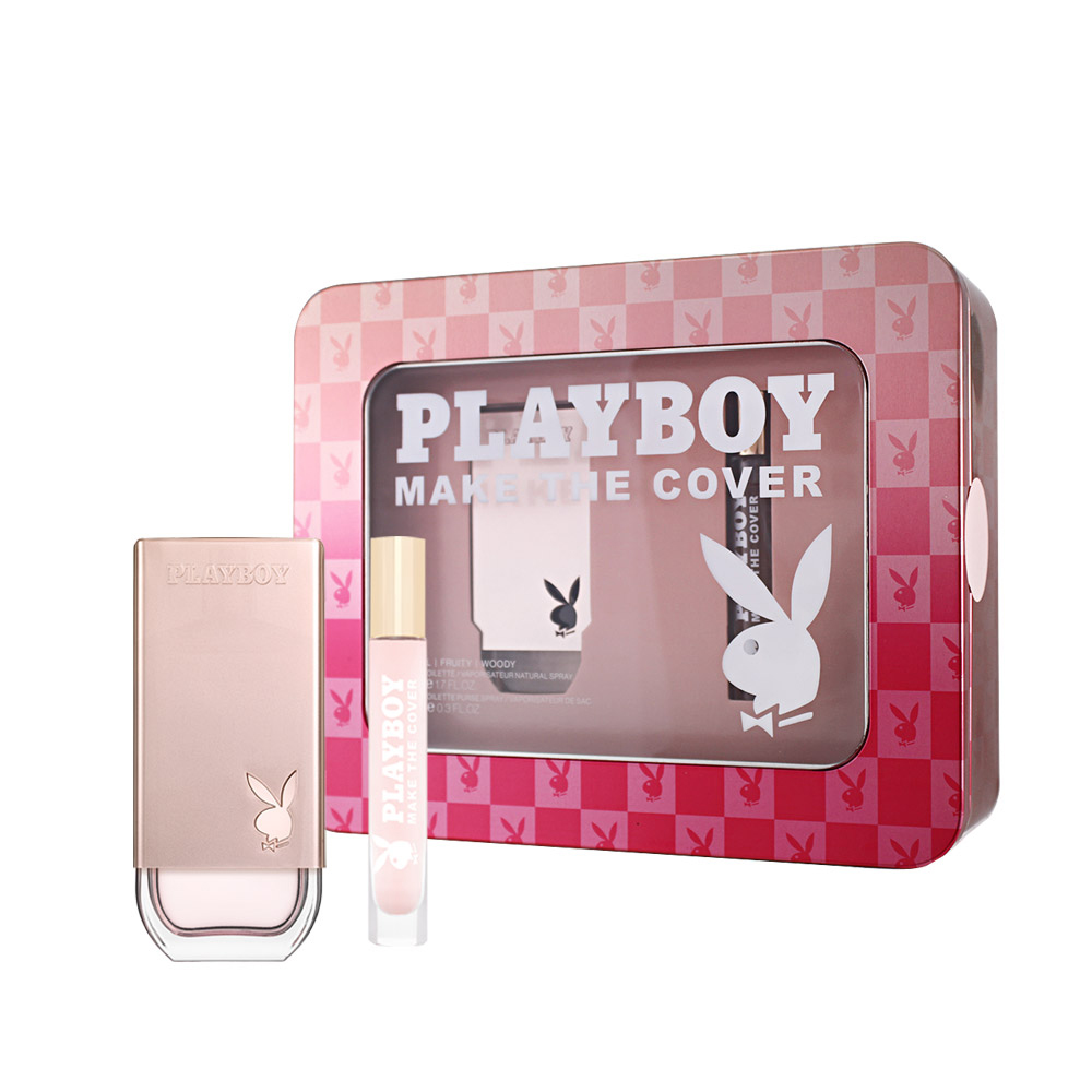 PLAYBOY 封面人物女性淡香水精緻限量版禮盒(淡香水50ml+9.5ml)